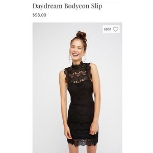 Free People daydream bodycon slip